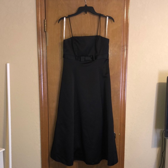 David's Bridal Dresses & Skirts - David’s Bridal Bridesmaid Black Dress and Jacket